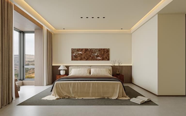 建发 · 卧室实际交付效果图